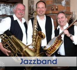 Die Jazzband in München, Augsburg, Ingolstadt, Nürnberg, Regensburg, Straubing, Passau, Salzburg, Zürich